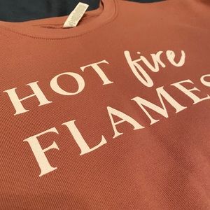 Mauve Whitney Simmons Crop Sweatshirt